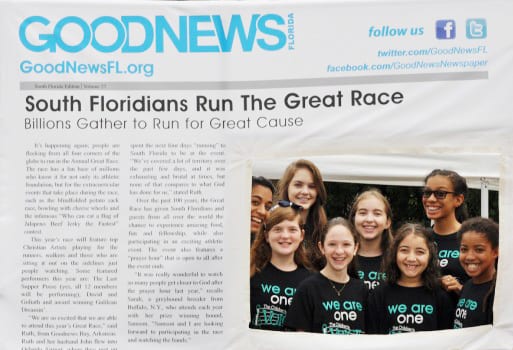 Miami Wild Run Good News Christian Newsaper