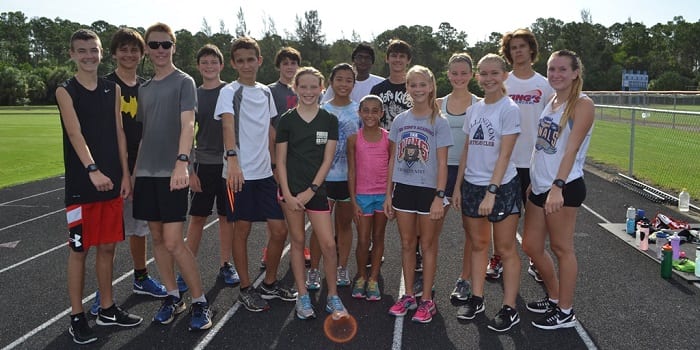 King’s Academy Cross Country Team